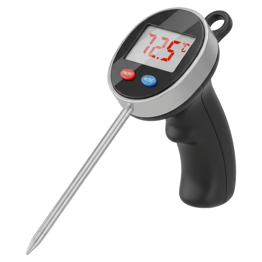 meat thermometer Photorealistic icon