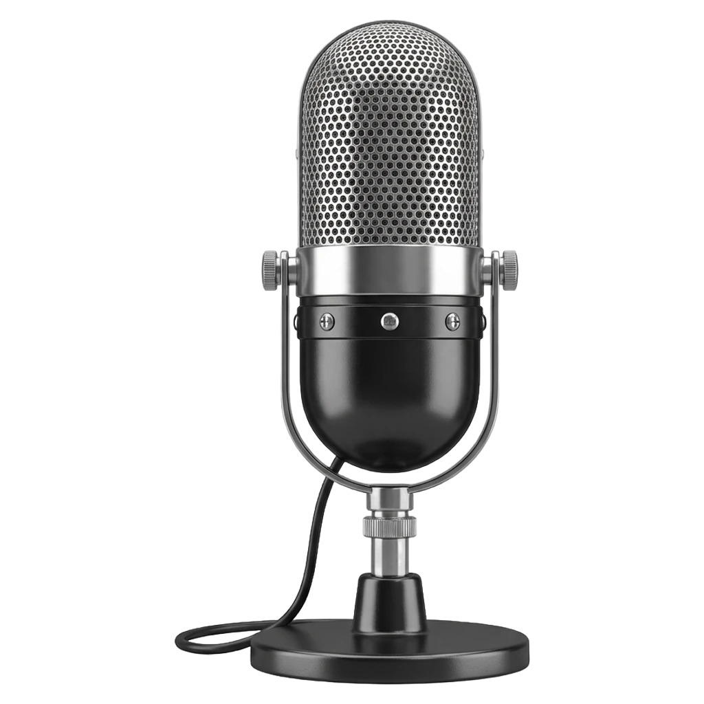 microphone Photorealistic icon