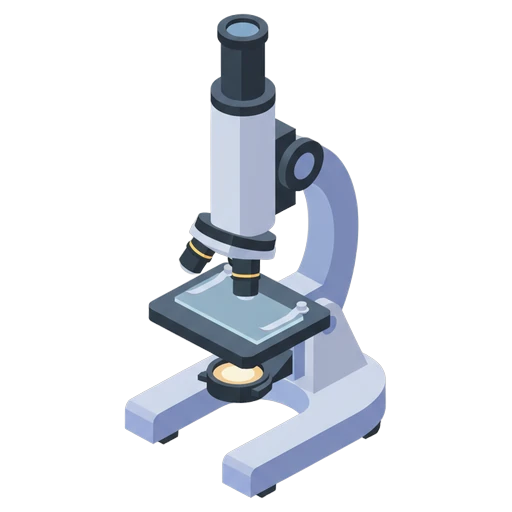 microscope Isometric icon