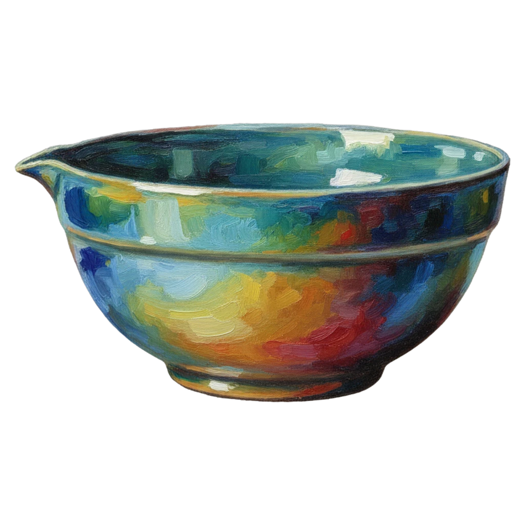 mixing bowl Oil Painting icon