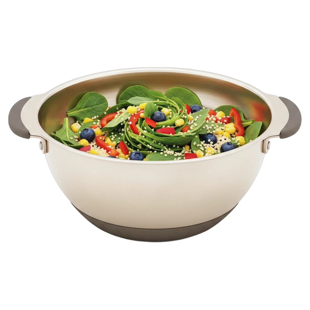 mixing bowl Photorealistic icon