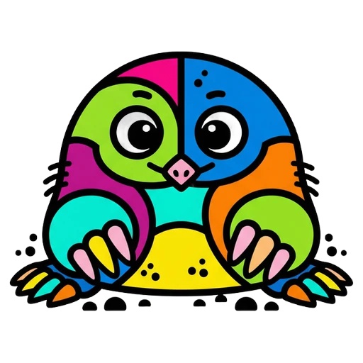 mole Pop Art icon