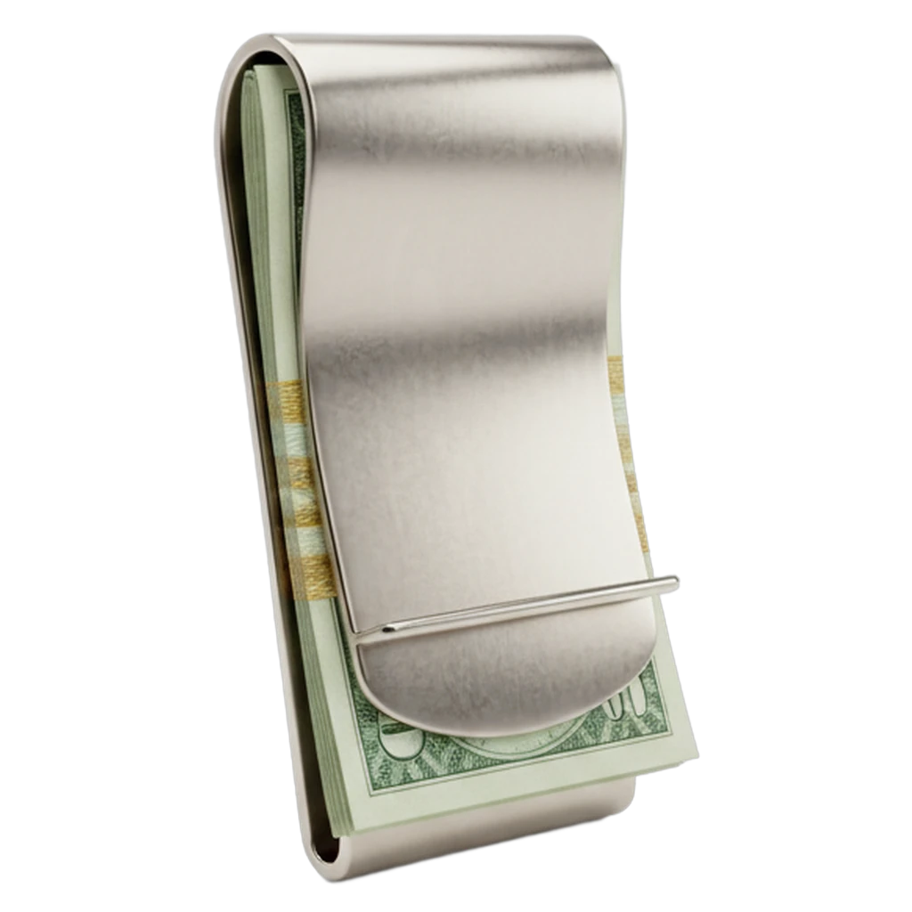 money clip Photorealistic icon
