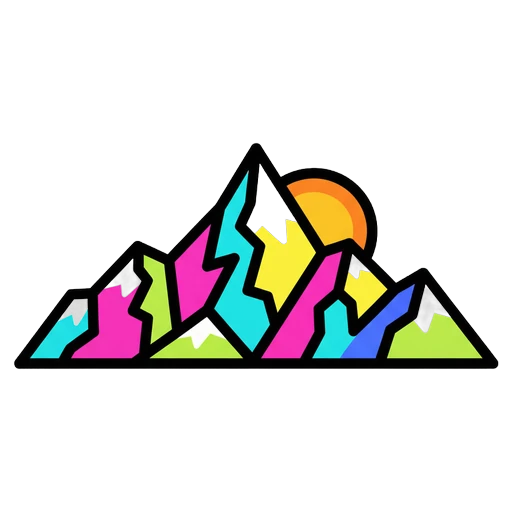 mountain Pop Art icon