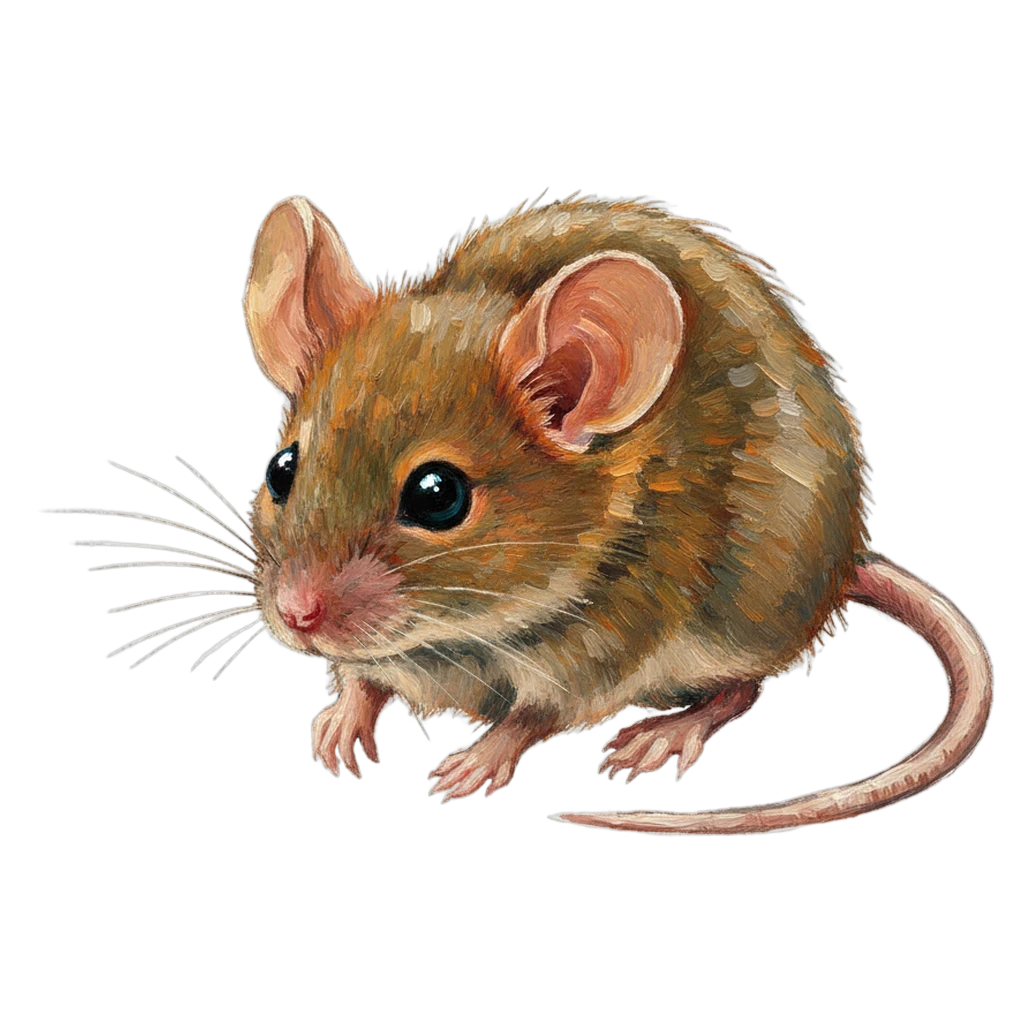 mouse Oil Painting icon - free AI-generated oil painting icon for web and app projects