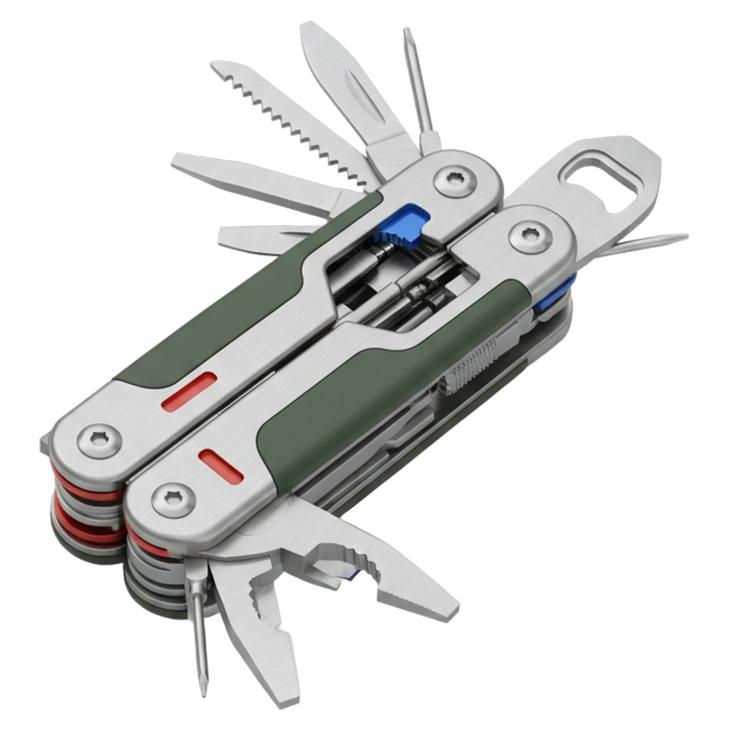 multi tool Photorealistic icon