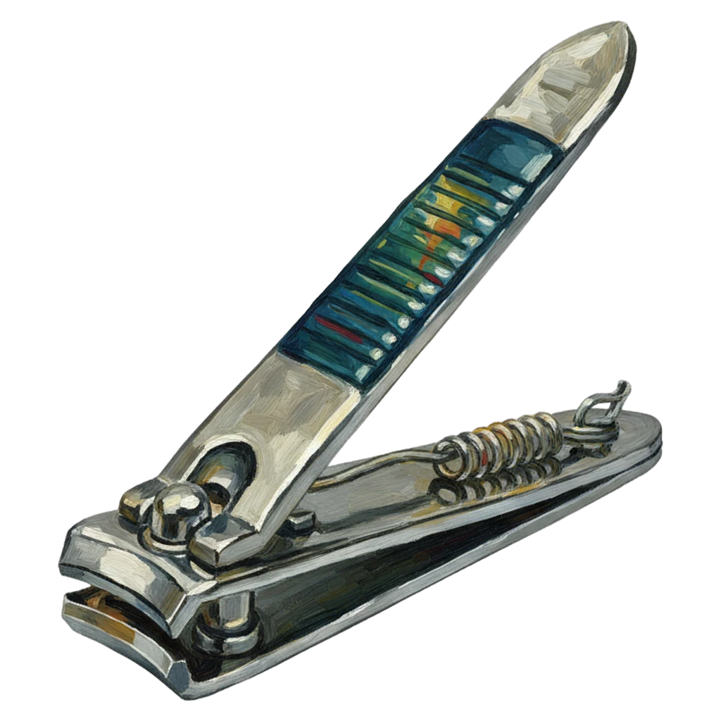 nail clipper Oil Painting icon