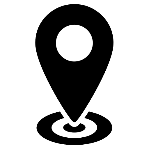 near me pin Solid Glyph icon
