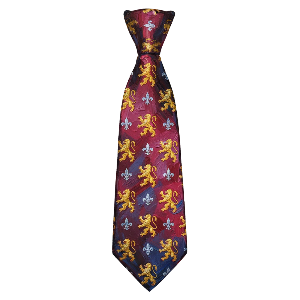 necktie Oil Painting icon