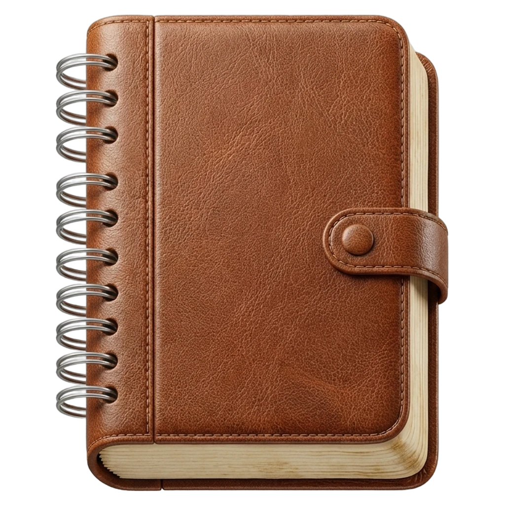notebook Photorealistic icon