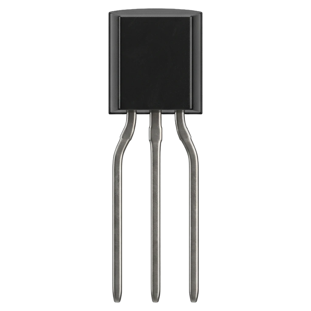 npn transistor Photorealistic icon