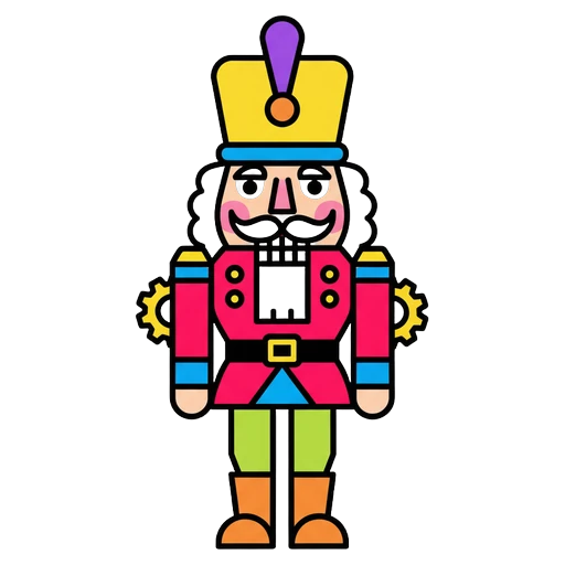 nutcracker Pop Art icon