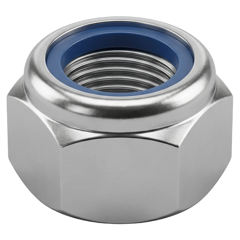 nylon lock nut Photorealistic icon - free AI-generated photorealistic icon for web and app projects