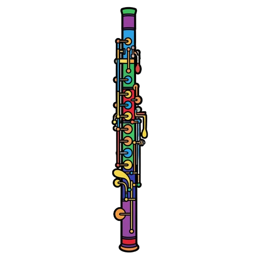 oboe Pop Art icon