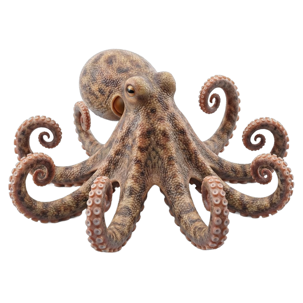 octopus Photorealistic icon