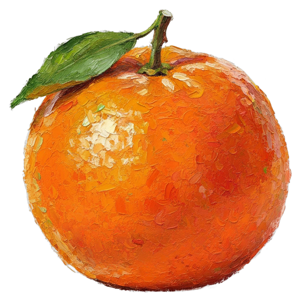 orange Oil Painting icon