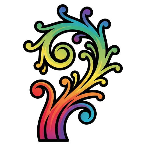 organic growth curve Pop Art icon
