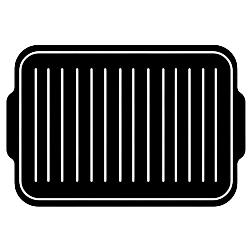 oven tray Solid Glyph icon