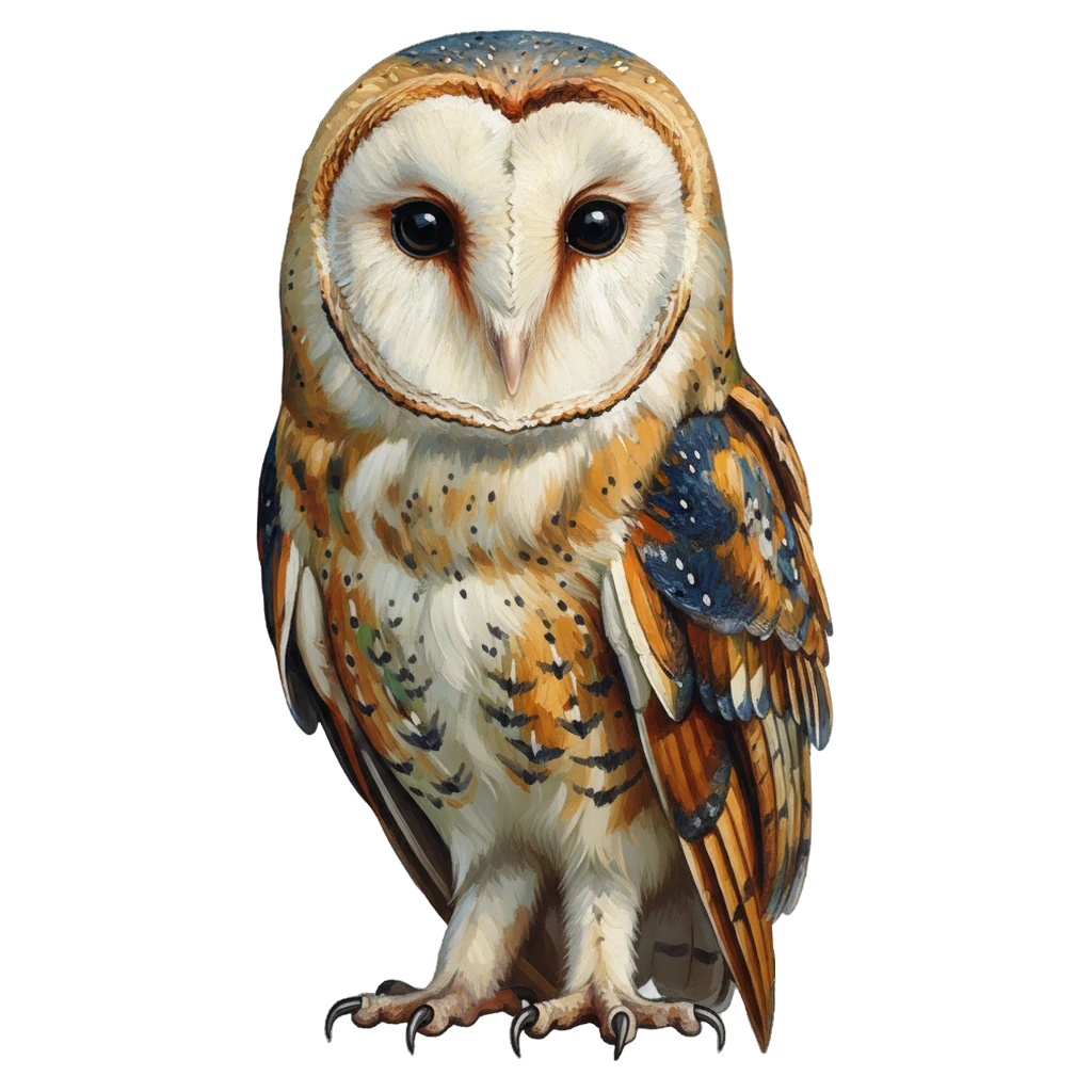 owl Oil Painting icon