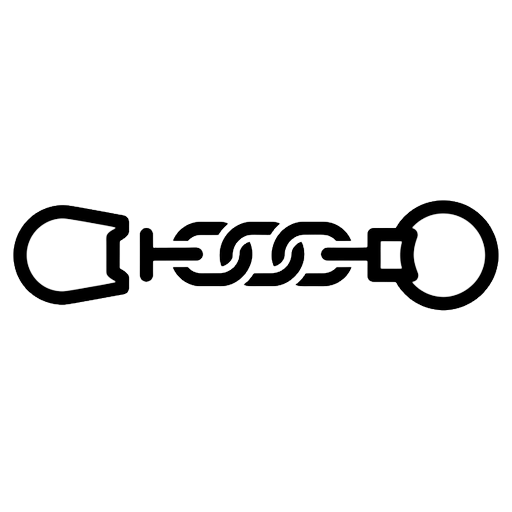 pacifier clip Line Art icon