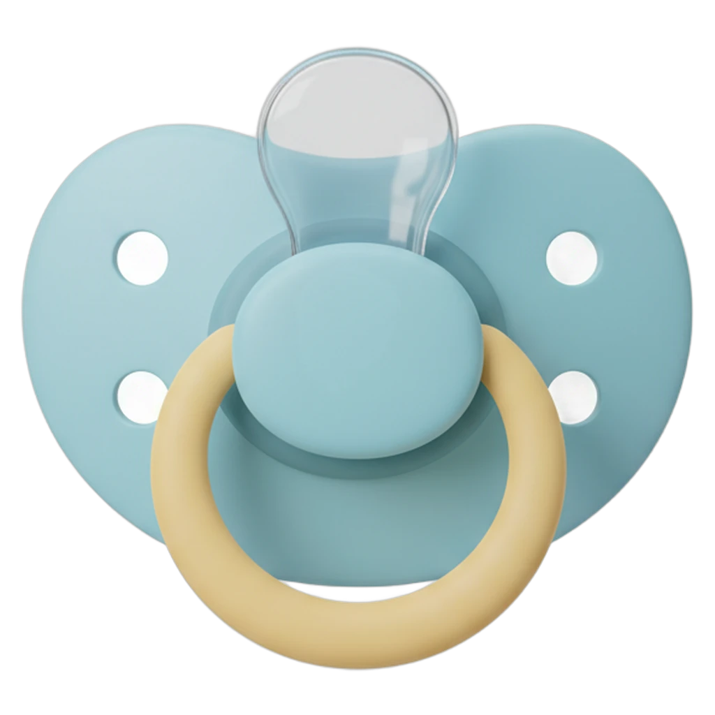 pacifier Photorealistic icon