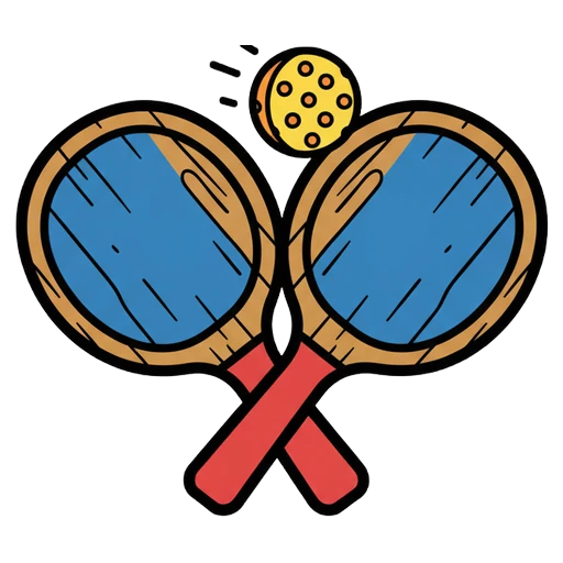 paddleball Pop Art icon