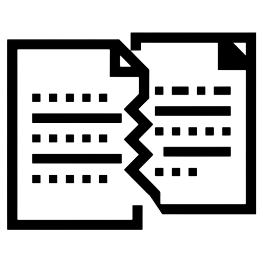 page break Pixel Art icon