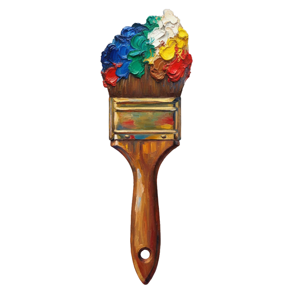 paint brush Oil Painting icon