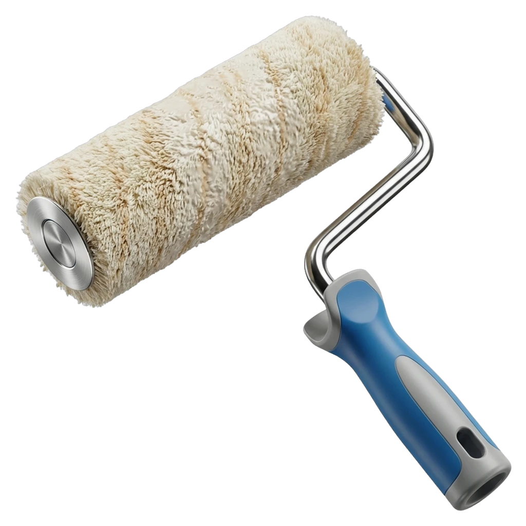 paint roller Photorealistic icon