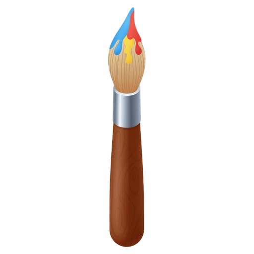 paintbrush Isometric icon
