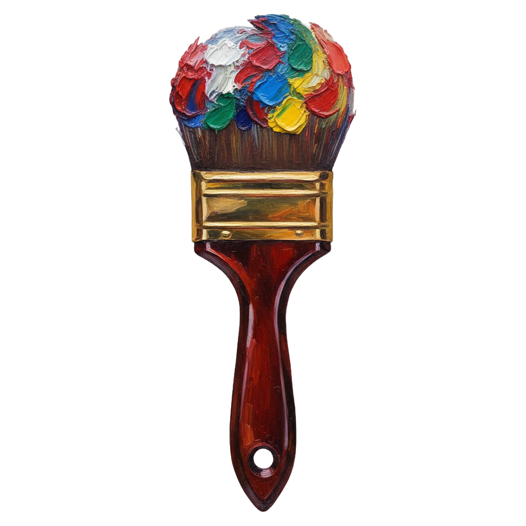 paintbrush Oil Painting icon