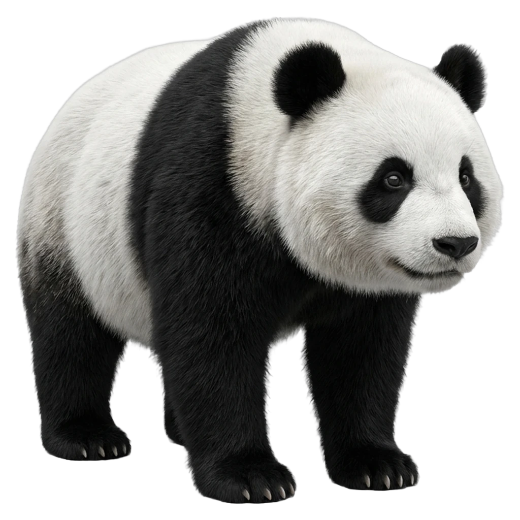 panda Photorealistic icon