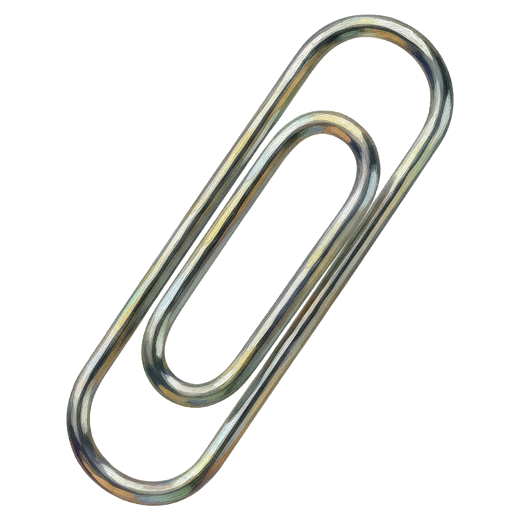 paperclip Oil Painting icon