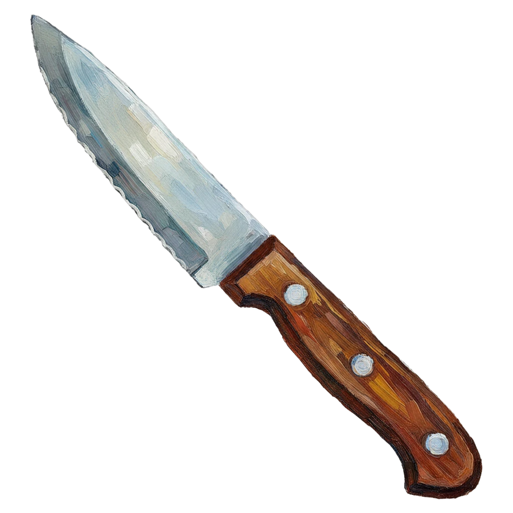 paring knife Oil Painting icon