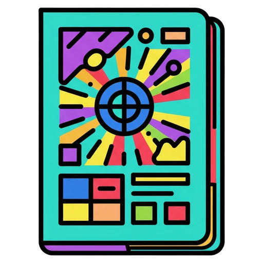 passport Pop Art icon