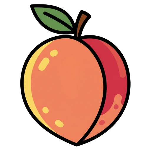 peach Pop Art icon