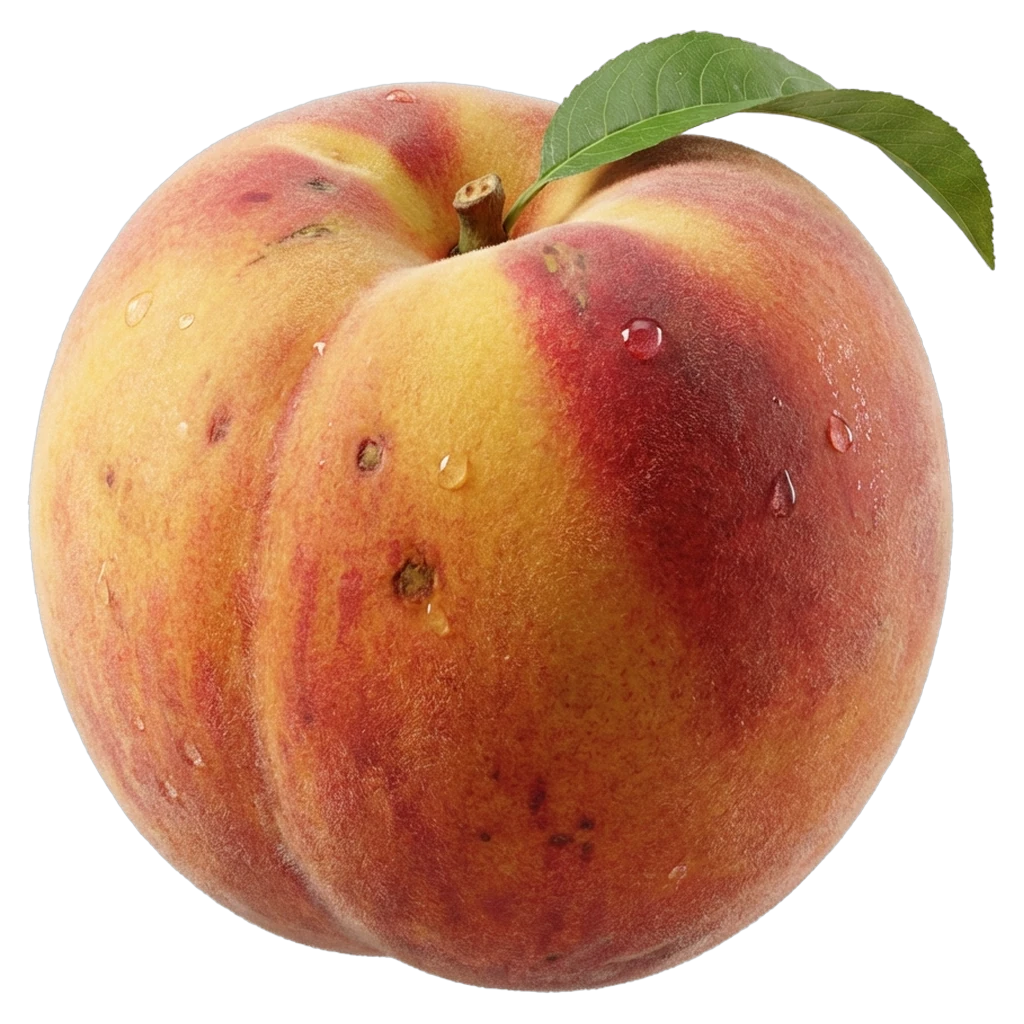 peach Photorealistic icon