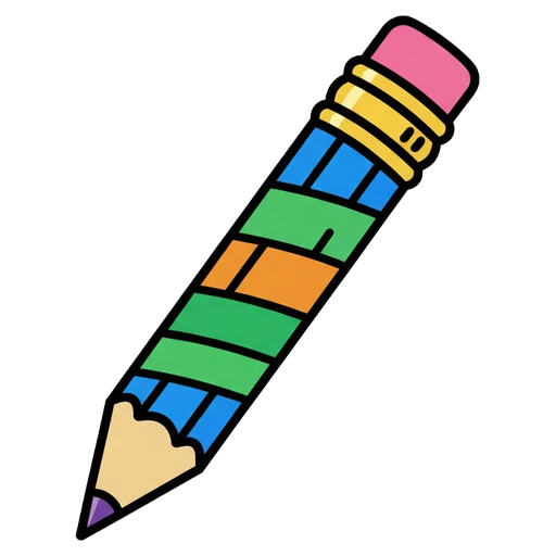 pencil Pop Art icon