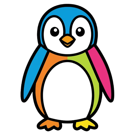 penguin Pop Art icon