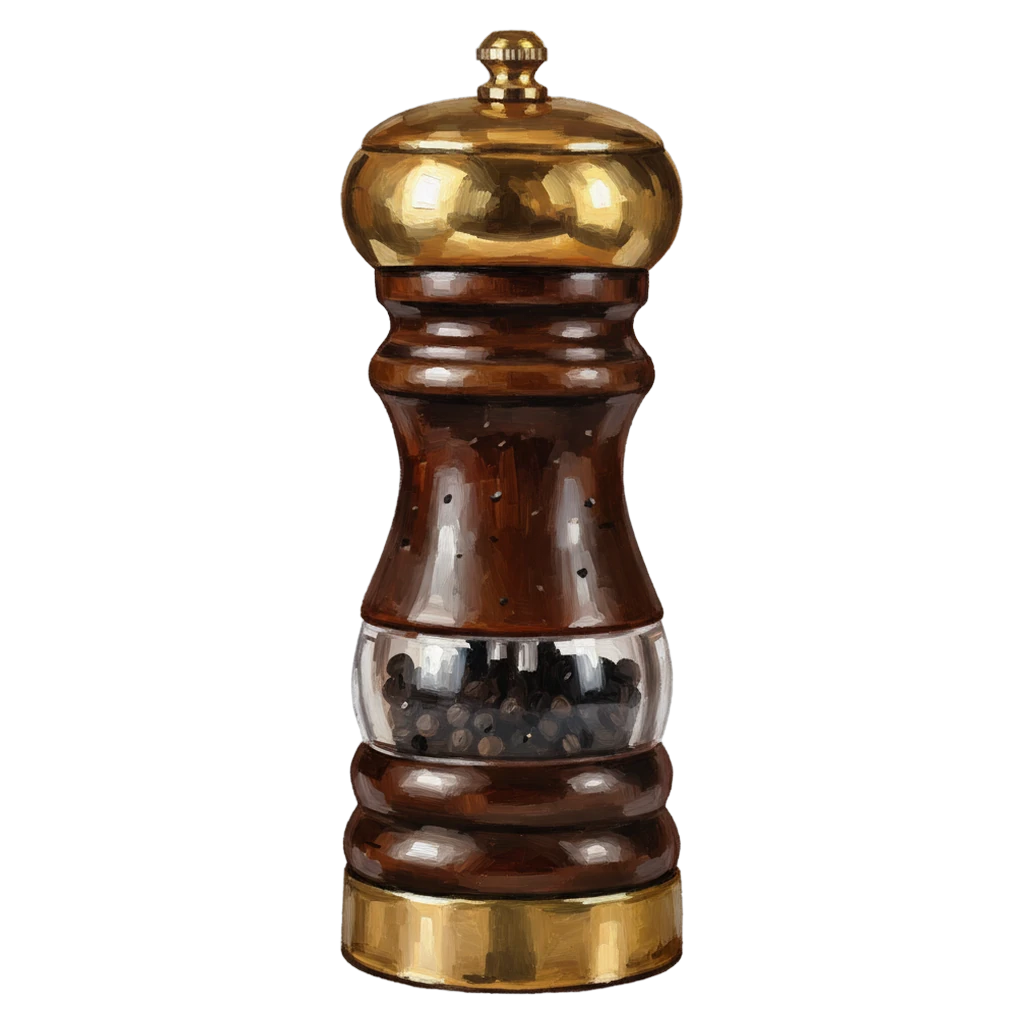 pepper grinder Oil Painting icon