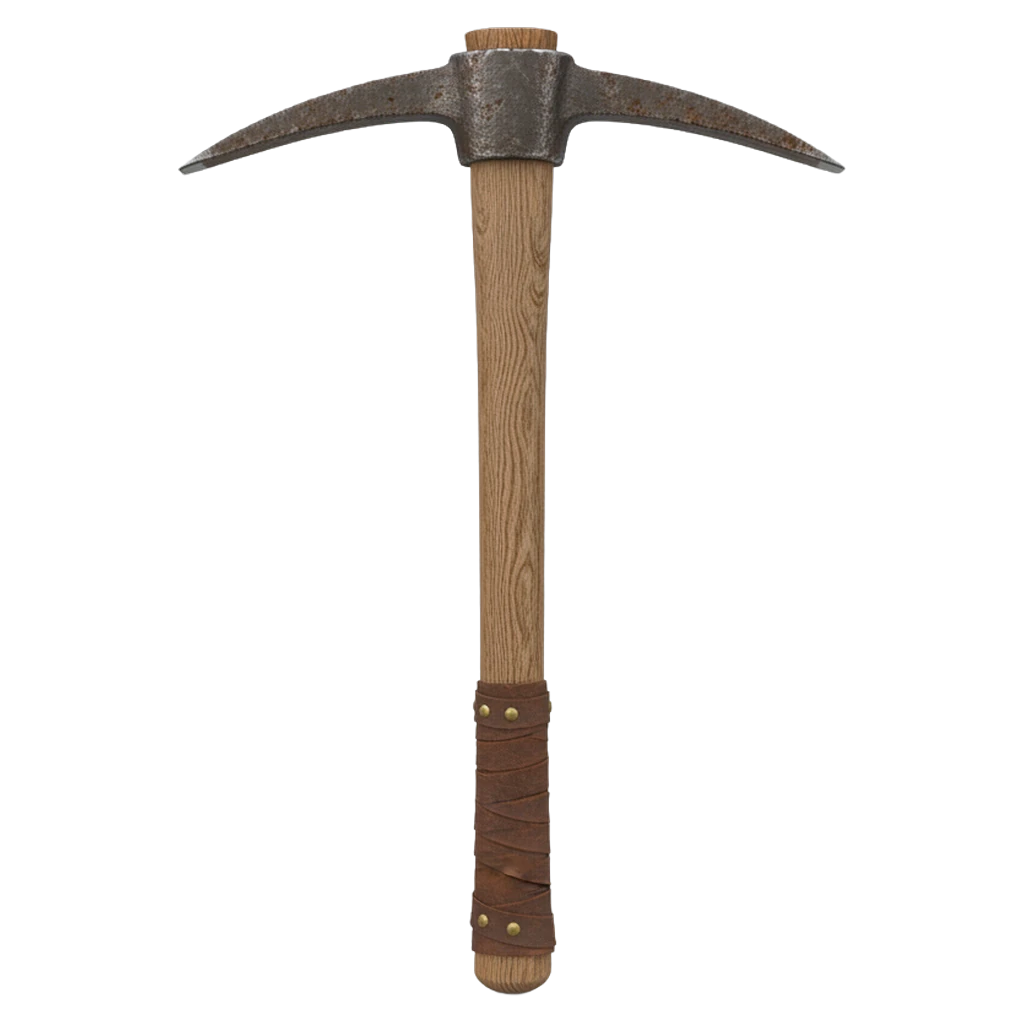 pickaxe Product Shot icon - free AI-generated product shot icon for web and app projects