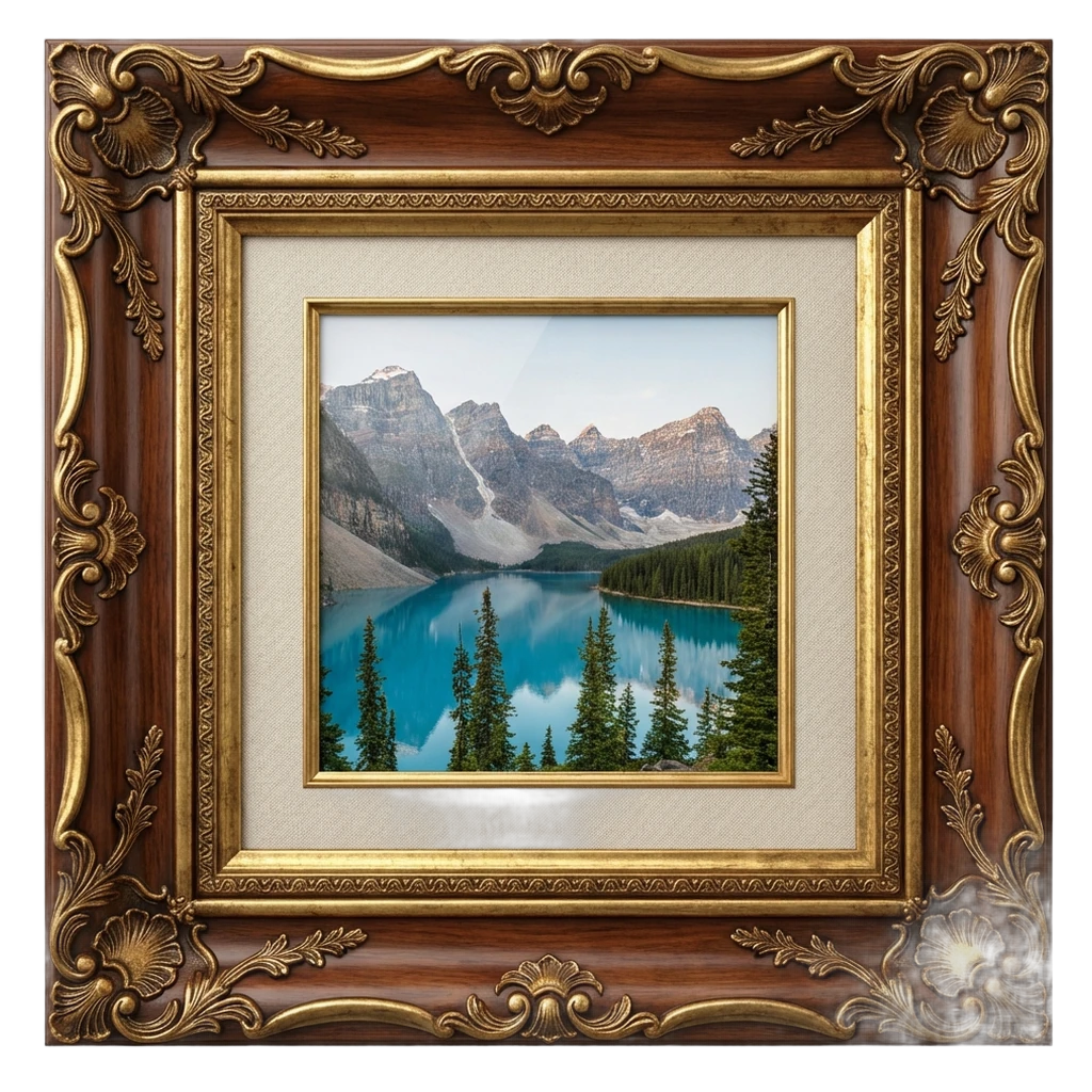 picture frame Photorealistic icon