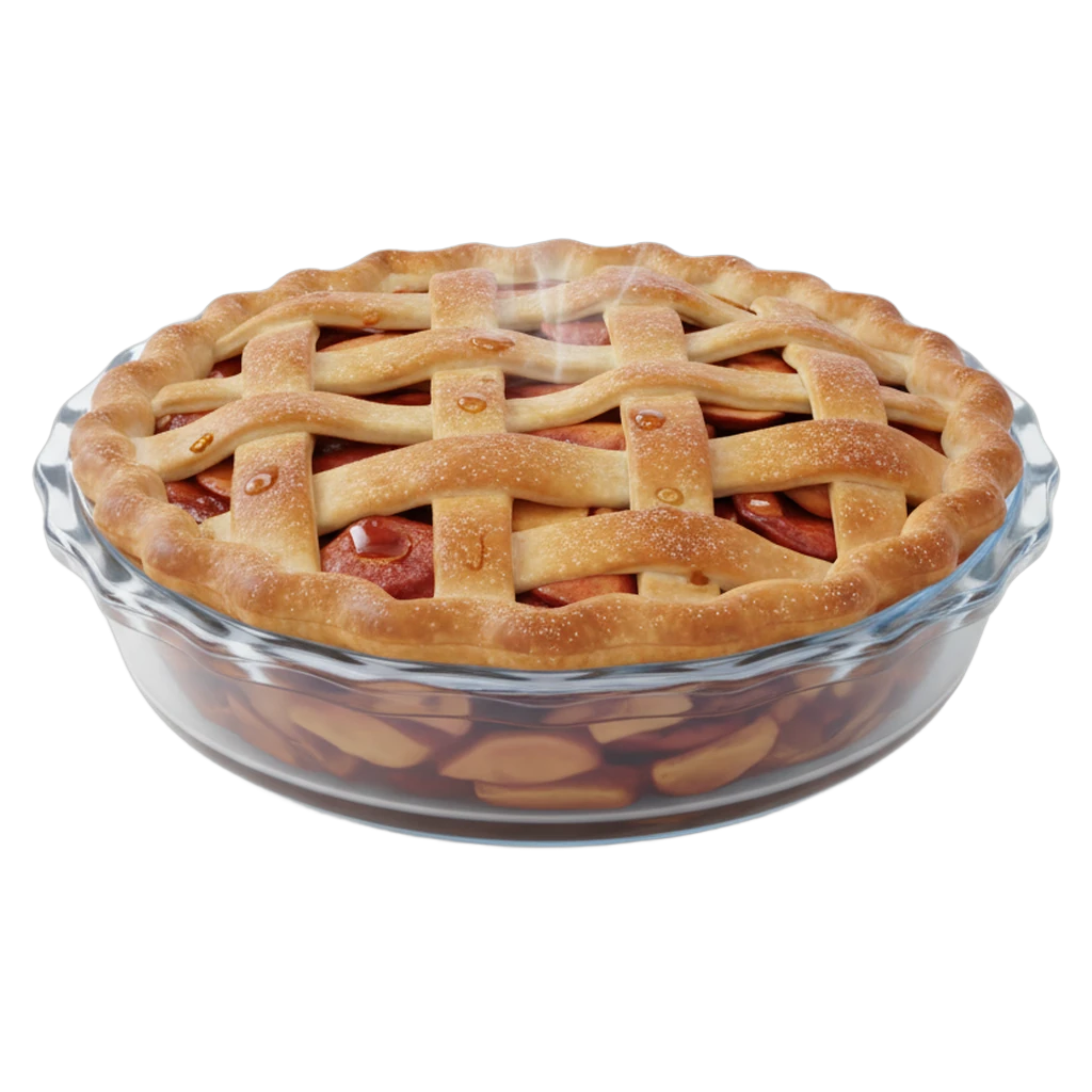 pie dish Photorealistic icon