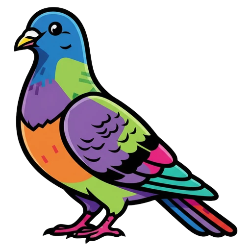 pigeon Pop Art icon