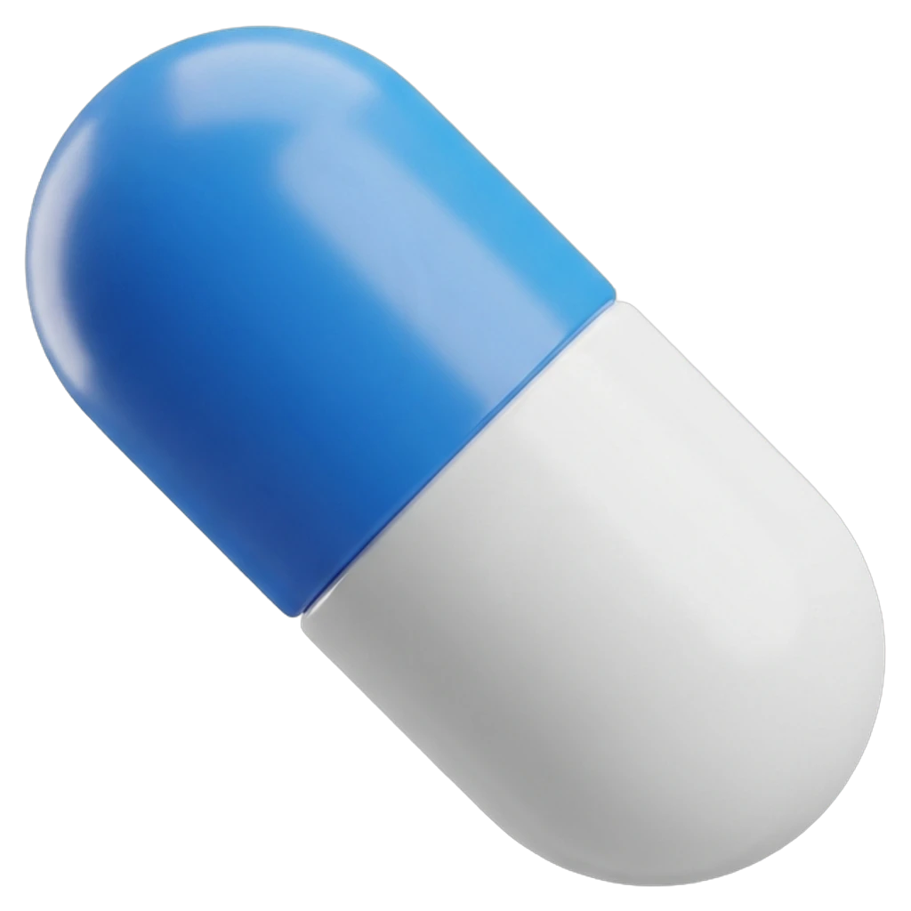 pill Photorealistic icon