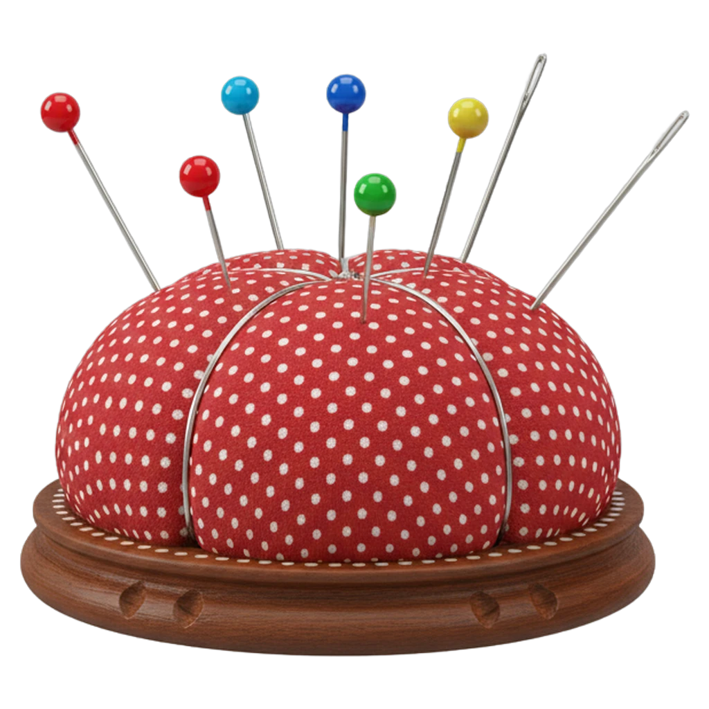 pincushion Photorealistic icon