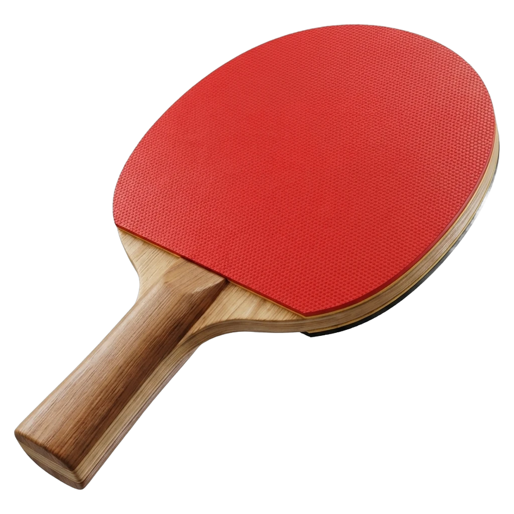 ping pong paddle Photorealistic icon