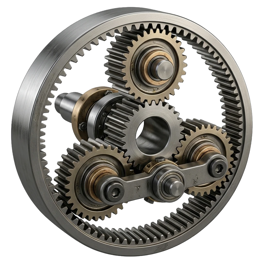 planetary gear set Photorealistic icon - free AI-generated photorealistic icon for web and app projects