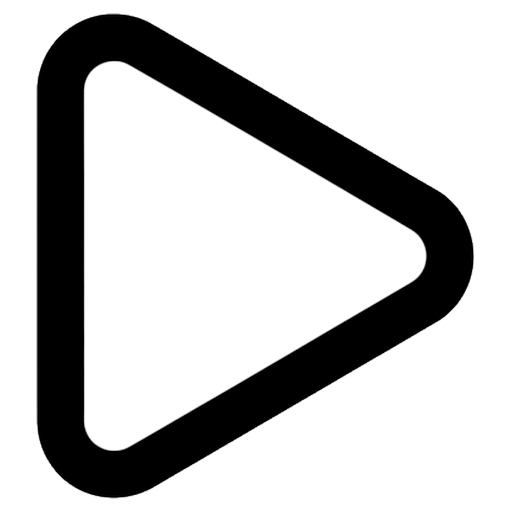 play button Line Art icon