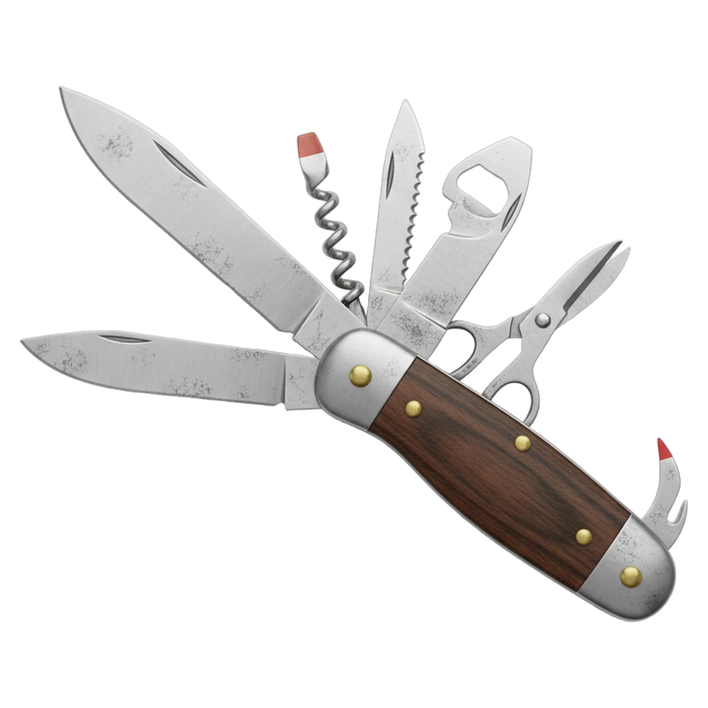 pocket knife Photorealistic icon